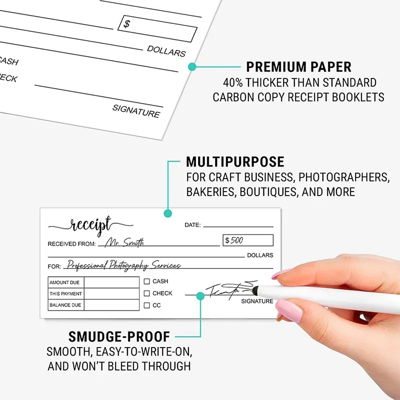 Business Sales Invoice Receipt - огляд і ціна Carbon Copy Book
