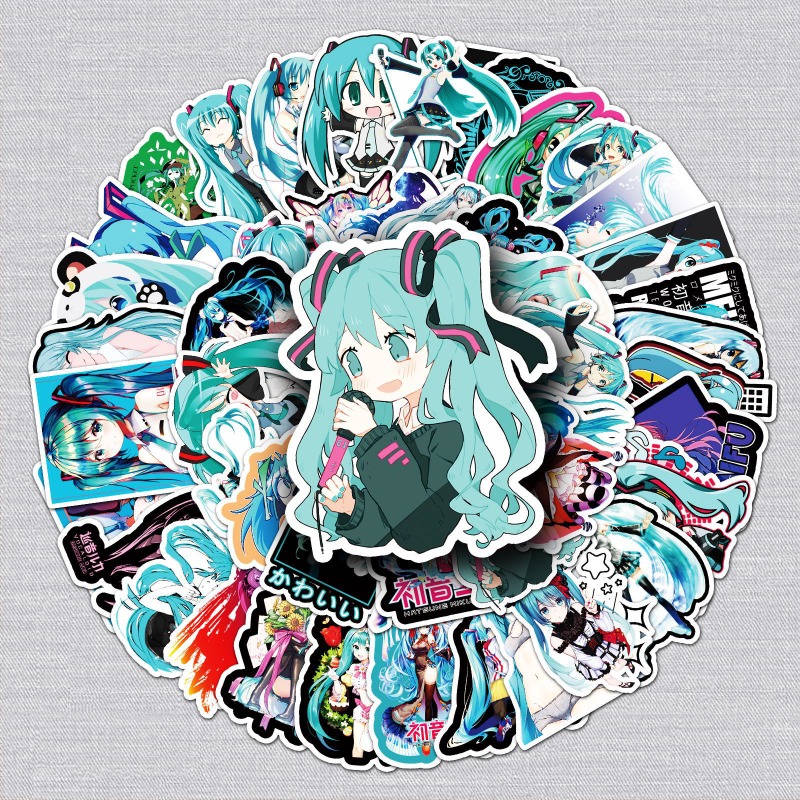 Hatsune Miku Graffiti Stickers - огляд і ціна Memo Pad Sticky