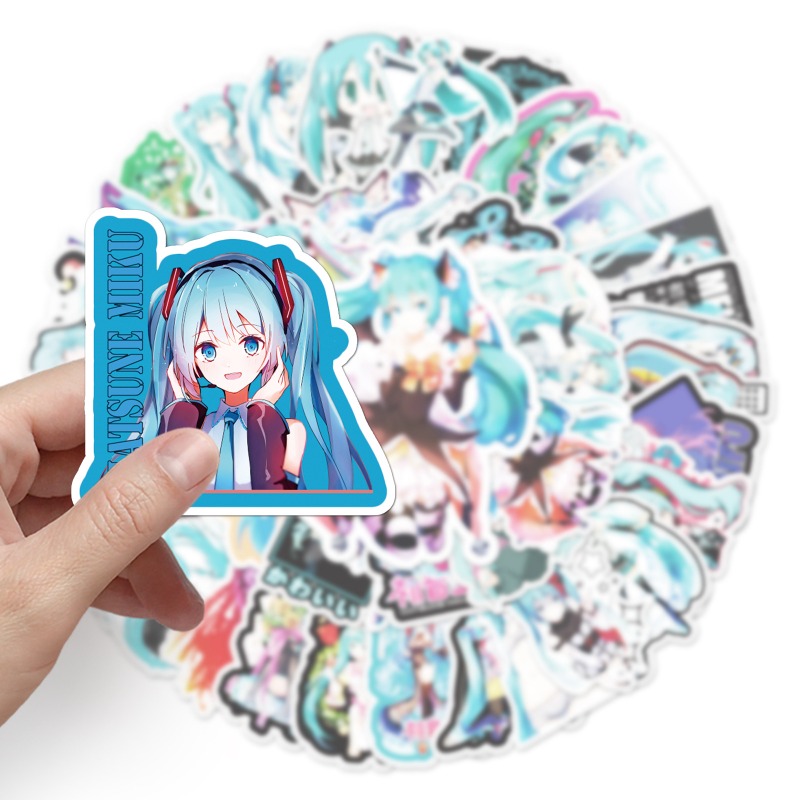 Hatsune Miku Graffiti Stickers - огляд і ціна Memo Pad Sticky