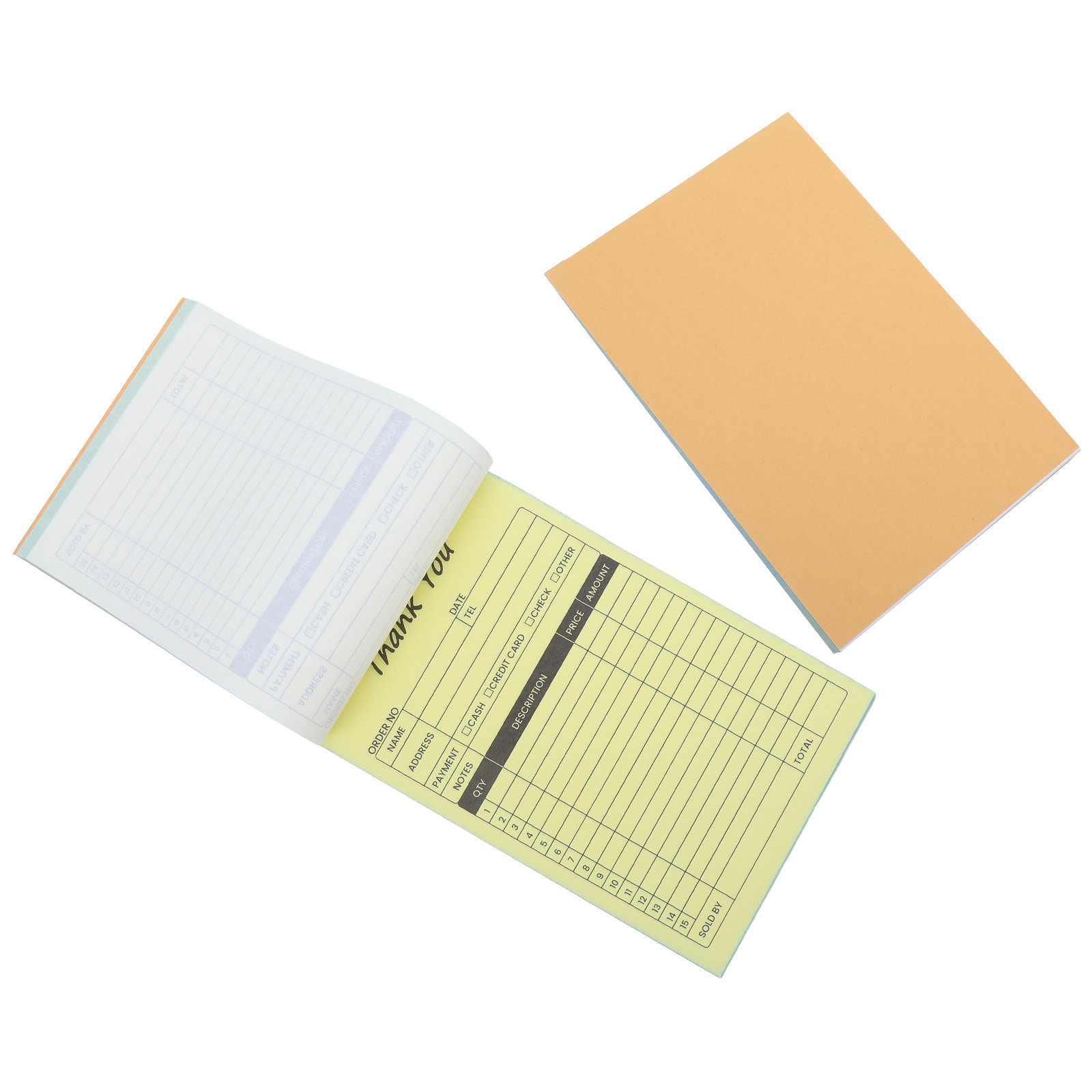 2Pcs Business Order Forms Rece - огляд і ціна Carbon Copy Book