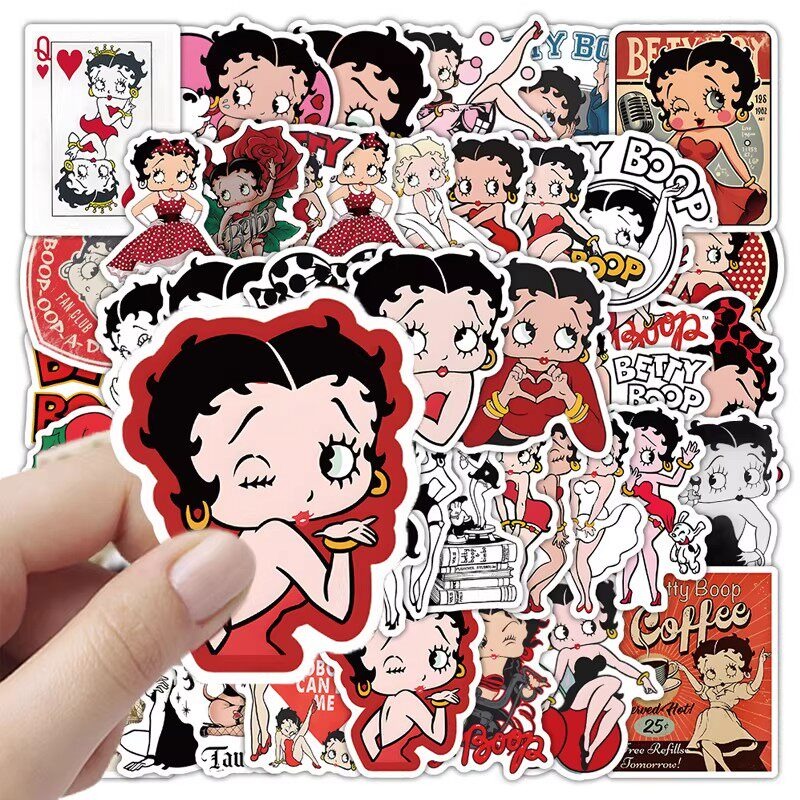 New 50PCS Betty Boop Sticker A - огляд і ціна Memo Pad Sticky
