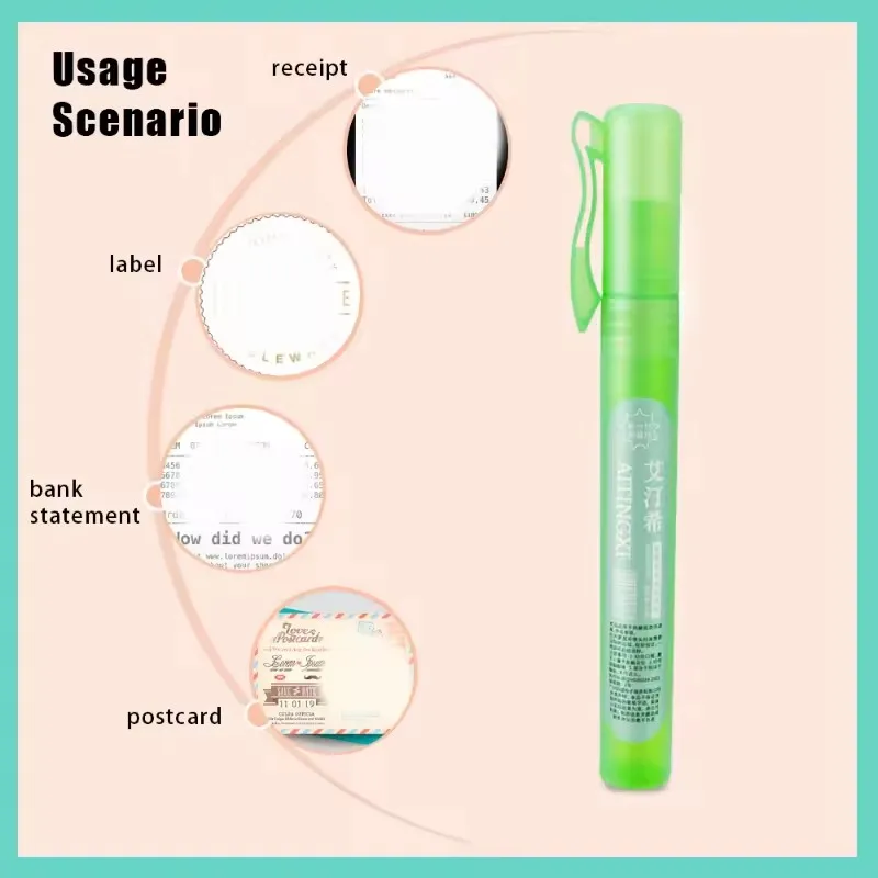 Elimination Privacy Spray Pen  - огляд і ціна Correction Fluid White