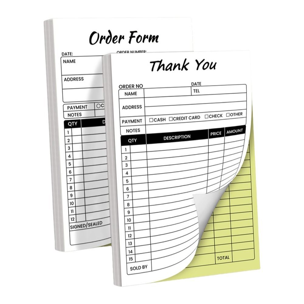 100 Sheets Thank You Receipt B - огляд і ціна Carbon Copy Book