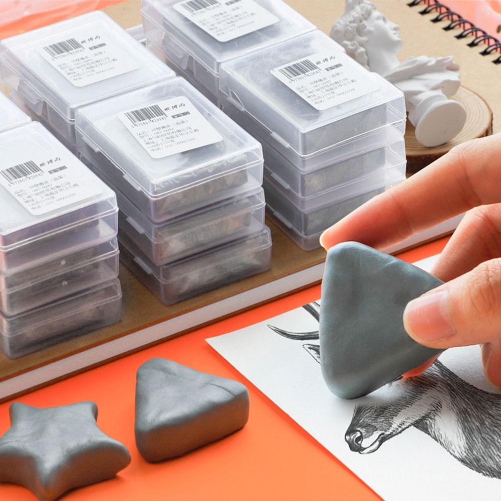 4Pcs Soft Sketching Erasers Mo - огляд і ціна Rubber Eraser Kneaded