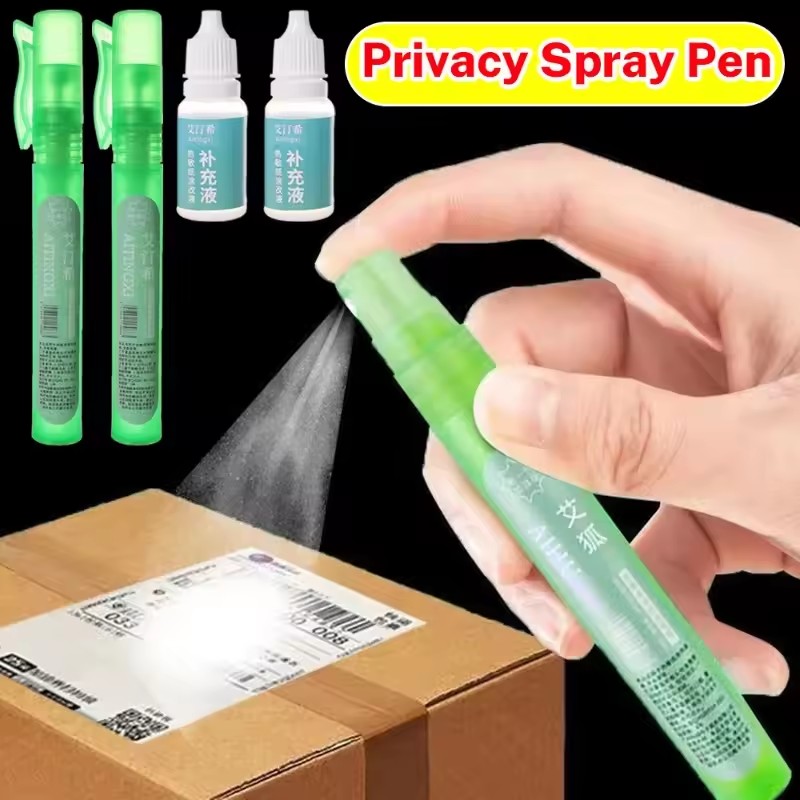 Data-Erase Privacy Spray Pen H - огляд і ціна Correction Fluid White