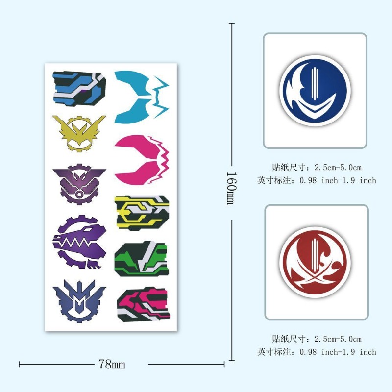 60 Sheets Kamen Rider Logo Sti - огляд і ціна Memo Pad Sticky